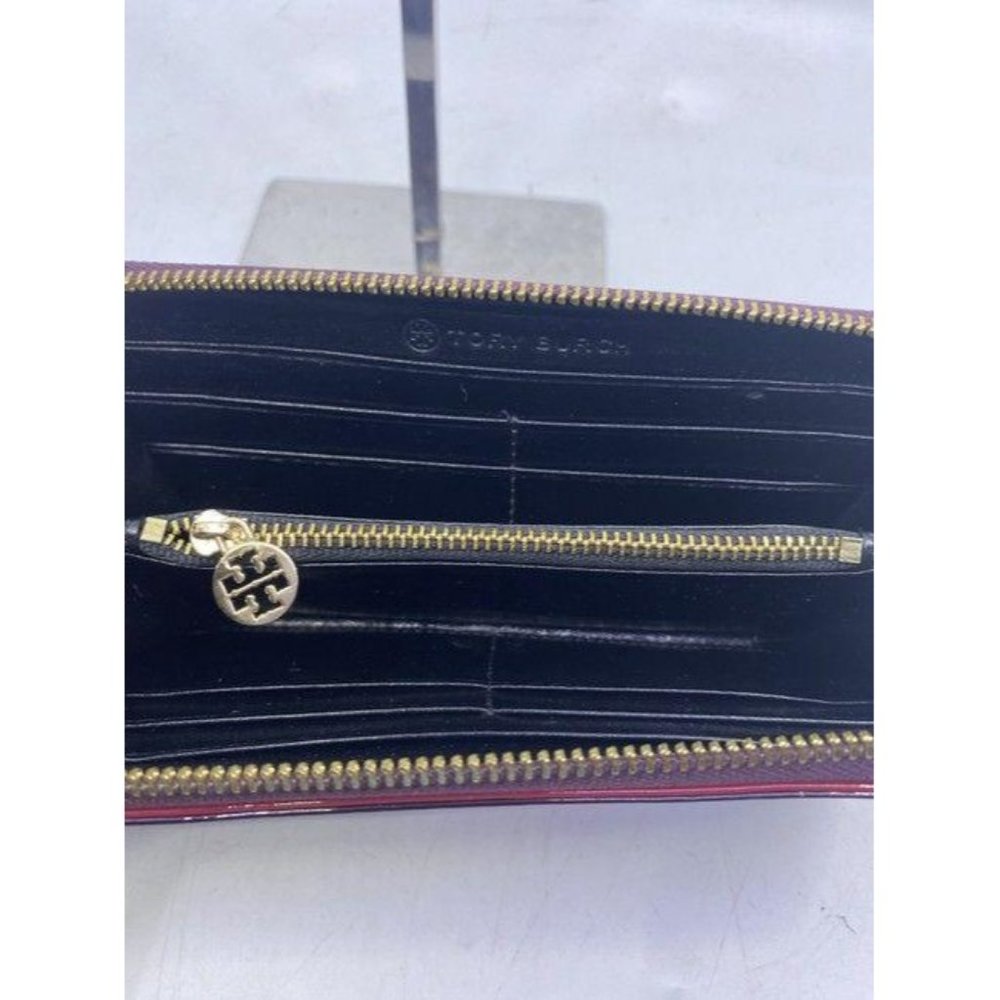 Tory Burch Purple Pink Patent Leather Continental_5